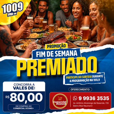 PROMOÇÃO FIM DE SEMANA PREMIADO 